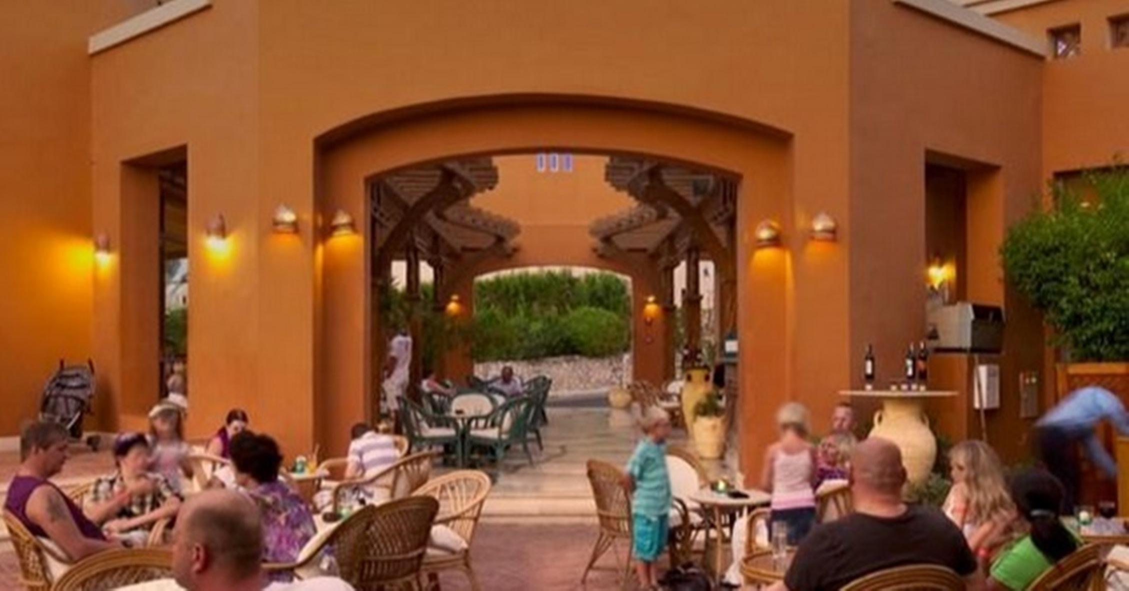 Charmillion Gardens Aquapark Hotel Sharm el-Sheikh Ngoại thất bức ảnh The restaurant at the resort