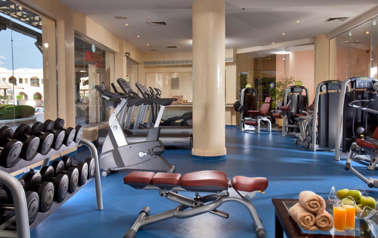 Charmillion Gardens Aquapark Hotel Sharm el-Sheikh Ngoại thất bức ảnh The gym at the hotel